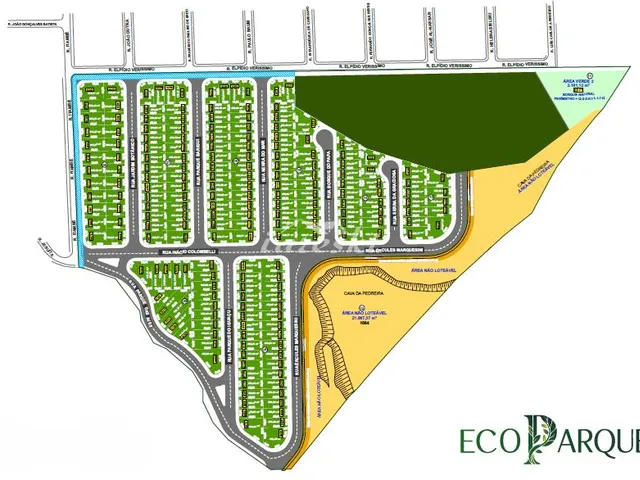 Imagem 5: Lançamento loteamento Ecoparque, região do Carimã, lotes de 250m2 com entrada
