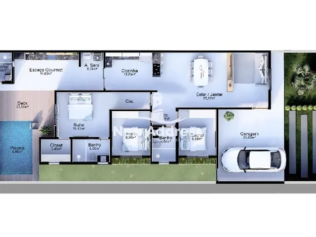 Imagem 15: Casa Linear 3 Quartos - Conforto e Modernidade em Vale Encantado, Vila Velha!