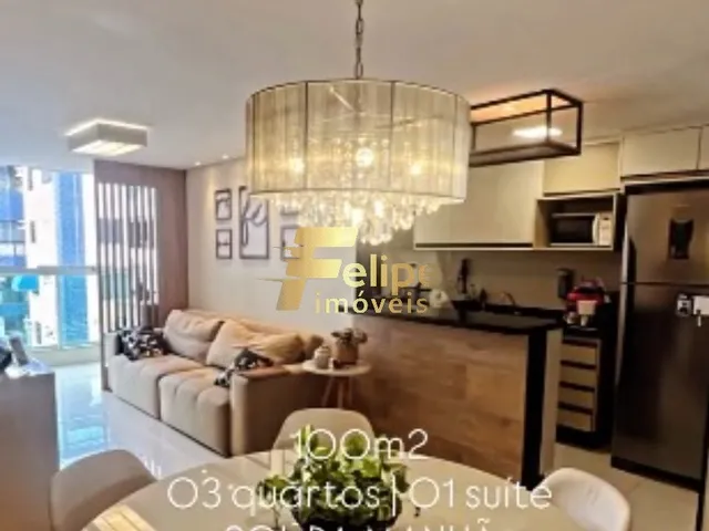 Imagem 3: LINDÍSSIMO E ESPAÇOSO APARTAMENTO DE 03 QUARTOS, SENDO 01 SUÍTE, SOL DA MANHÃ, LAZER