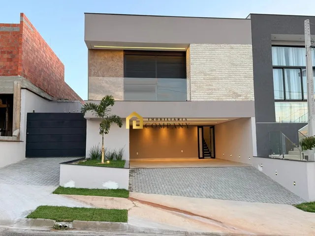 Imagem: A casa em condomínio possui 3 Dormitórios, 3 Suítes, 4
