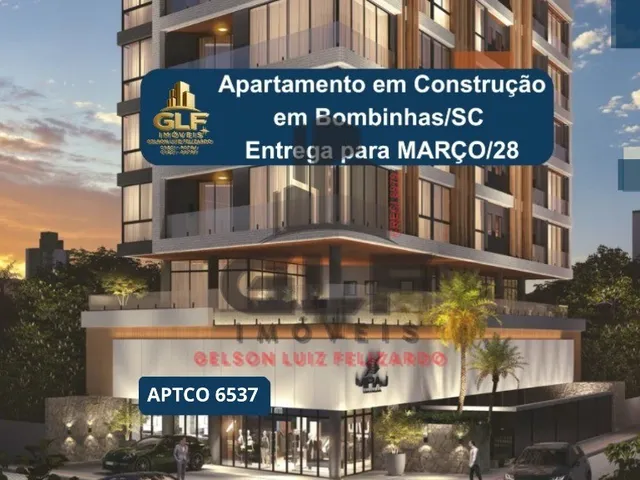 Imagem 1: Apartamento em Construção em Bombinhas/SC com 84,00m² área privativa sendo 2 suítes