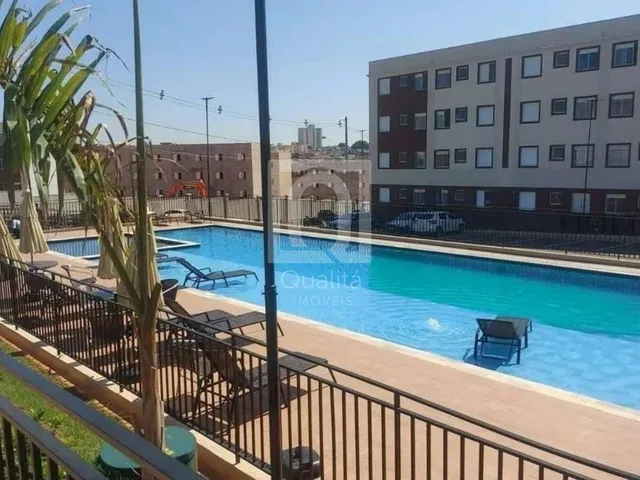 Imagem: O apartamento possui 2 Dormitórios, 1 Banheiro, 1 Vaga na