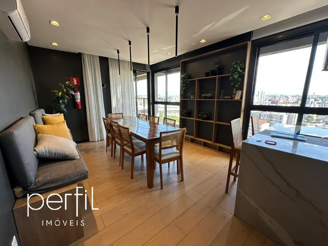 Imagem: O apartamento possui 1 Dormitório, 1 Suíte, 1 Banheiro,