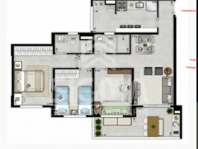 Imagem 3: APARTAMENTO RESIDENCIAL em Macaé - RJ, Glória