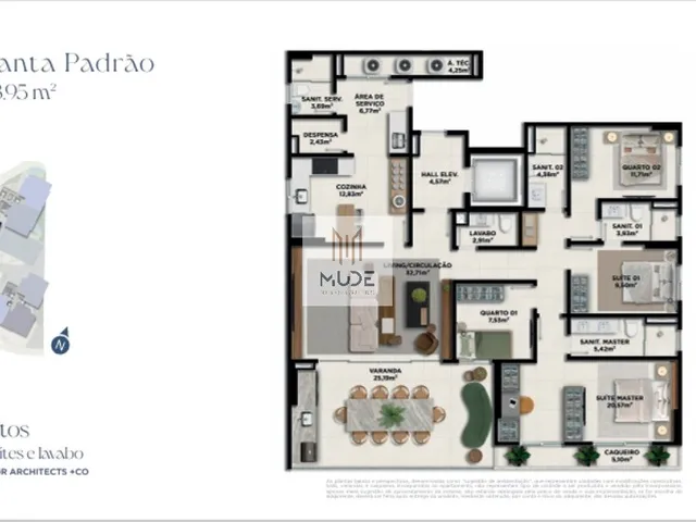 Imagem 16: Nouvelle Blues Jaguaribe - Apartamentos de Alto Padrão - 3 e 4 quartos com 108 a 158 m²