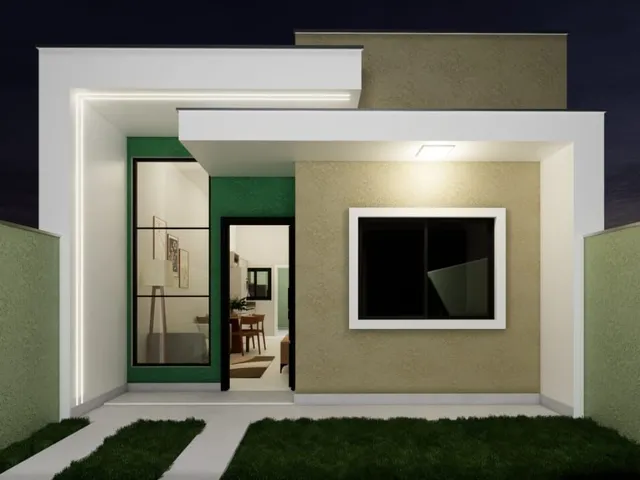 Imagem: Casa Padrão com 2 quartos sendo um suíte