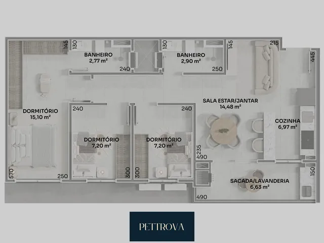Imagem 14: SF COFIANCA Apartamento com 2 dormitórios