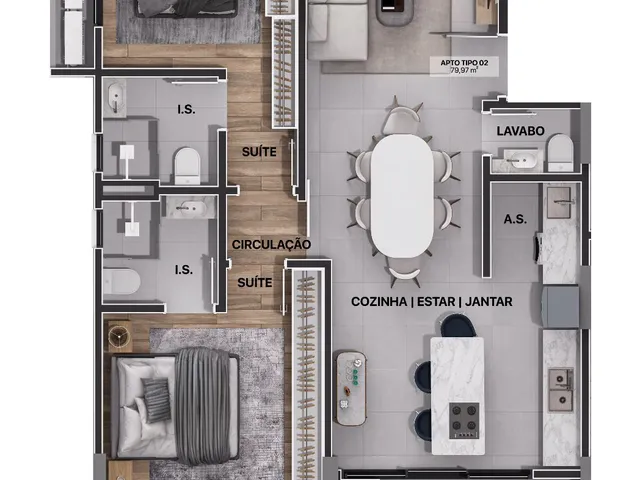 Imagem 10: Marquês Residence