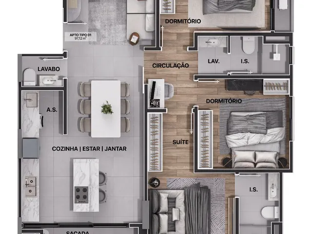 Imagem 9: Marquês Residence