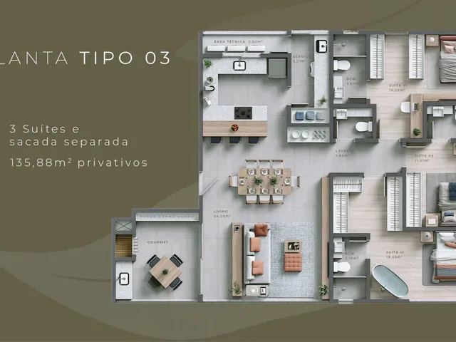 Imagem 4: Central Garden Sala comercial com 1 banheiro