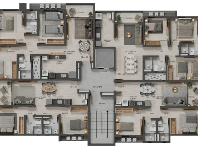 Imagem 2: Hausen Park Apartamento com 2 dormitórios