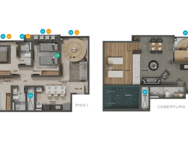 Imagem 15: Hausen Park Apartamento com 2 dormitórios