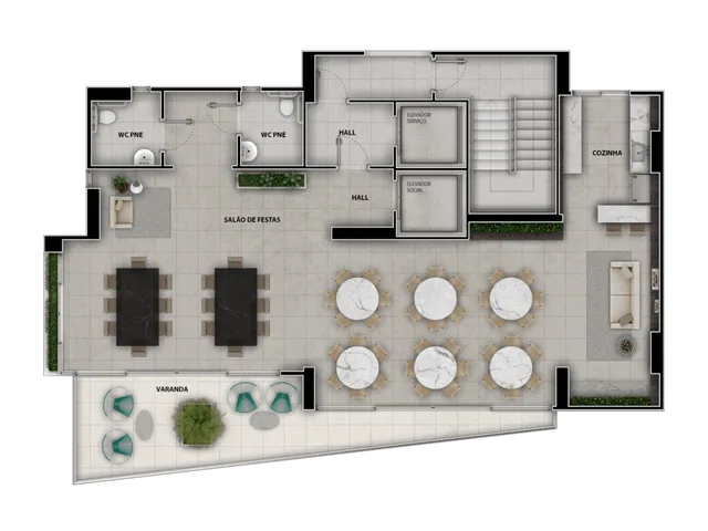 Imagem 2: 360 House Apartamento com 3 dormitórios