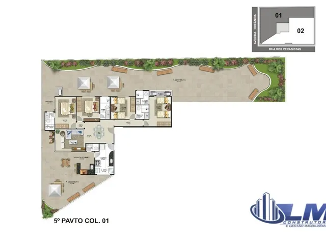 Imagem 2: Imperdível! Apartamento de Luxo na Praia do Morro em Guarapari-Es: 4 Suítes, Varanda