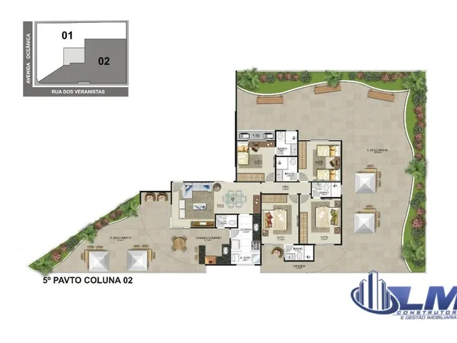 Imagem 14: Imperdível! Apartamento de Luxo na Praia do Morro em Guarapari-Es: 4 Suítes, Varanda