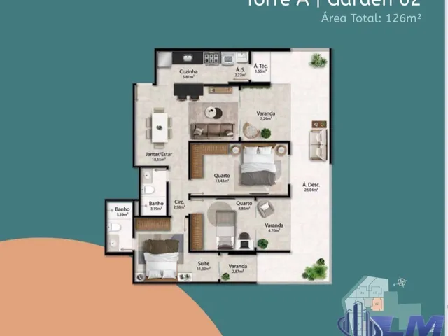 Imagem 10: Apartamento de Alto Padrão À Venda no Bairro Ipiranga, Guarapari-Es: 3 Quartos, 1
