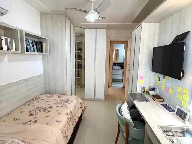 Imagem 12: Apartamento vista para o mar, montado e decorado, 4 quartos, 2 suítes, 2 vagas, lazer de