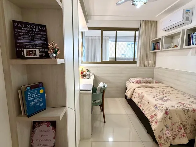 Imagem 9: Apartamento vista para o mar, montado e decorado, 4 quartos, 2 suítes, 2 vagas, lazer de