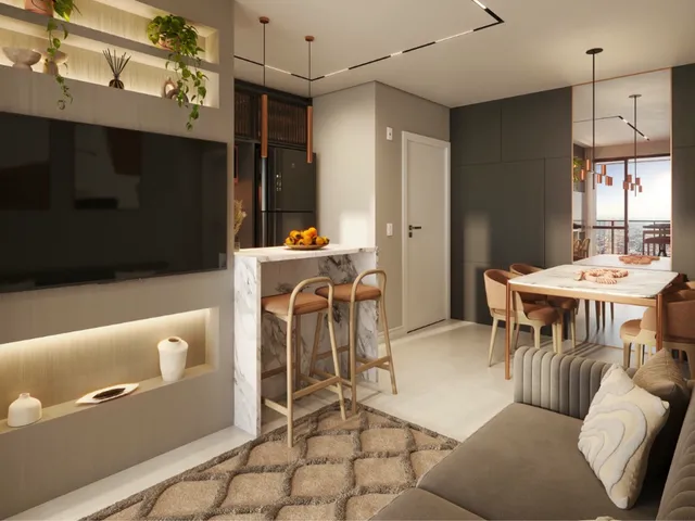 Imagem 5: Studio em Curitiba, no bairro Capão Raso - Referência: 801 - Dot - Residencial