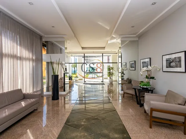 Imagem 8: Apartamento 4 quartos, 2 suites, 172m² no Ecoville, ensolarado, com sacada, lareira e 2