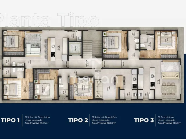 Imagem 2: Apartamento com 2 quartos à Venda, Itacolomi - Balneário Piçarras