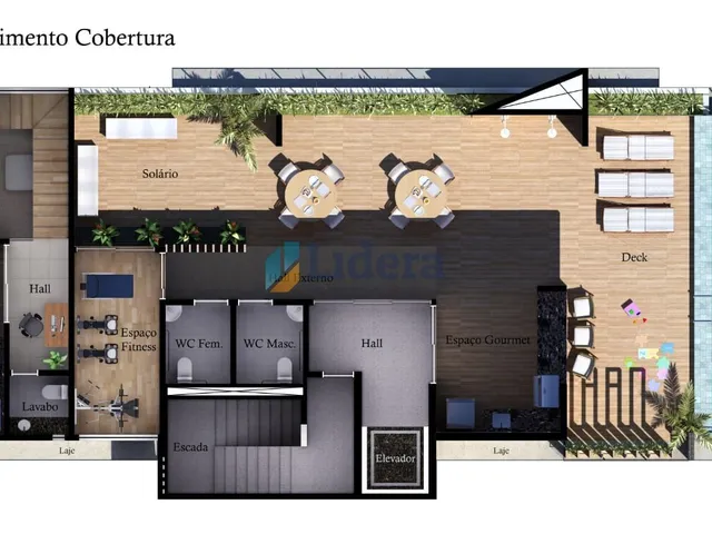 Imagem 7: Apto nascente- 2 Quartos - 1 suite - 51,71 m² - Intermares, Cabedelo/PB
