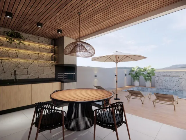 Imagem 5: Elegante Casa com Espaço Gourmet, Piscina e Closet - Green Village em Palhoça/SC!