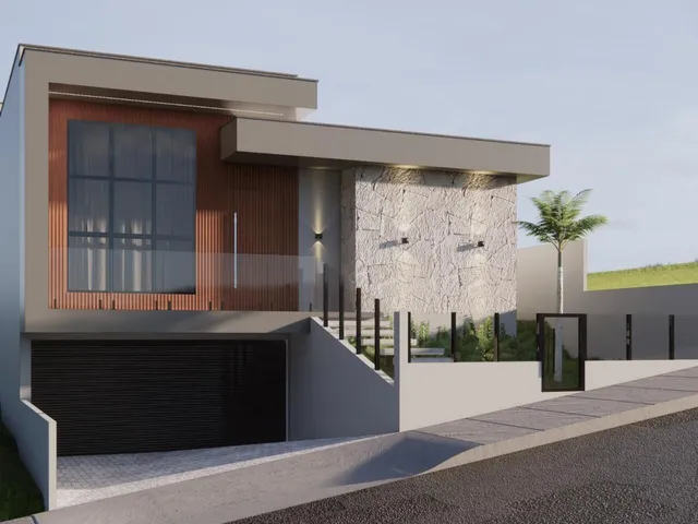 Imagem 4: Elegante Casa com Espaço Gourmet, Piscina e Closet - Green Village em Palhoça/SC!