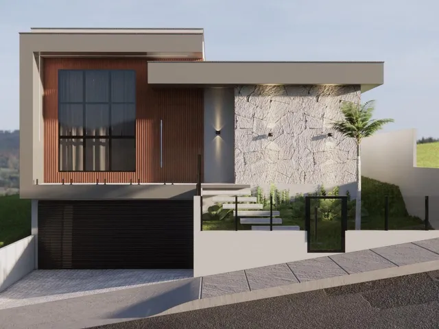 Imagem 6: Elegante Casa com Espaço Gourmet, Piscina e Closet - Green Village em Palhoça/SC!