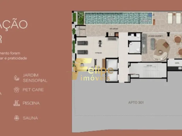 Imagem 14: NOVO EMPREENDIMENTO IMOBILIÁRIO SURGINDO! APARTAMENTO COM 02 SUÍTES, LAZER COMPLETO, À
