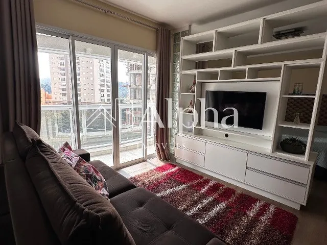 Imagem 3: Apartamento mobiliado para locação no condomínio Novare em Alphaville - SP