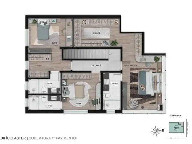 Imagem 10: Apartamento à venda no ASTER - AVULSO 901, com 3 quartos e 102m²