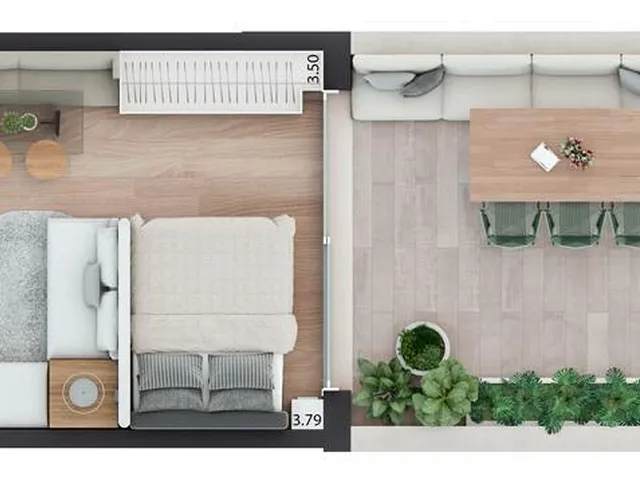 Imagem 11: Aluguel Apartamento Studio bairro Moinhos Vento