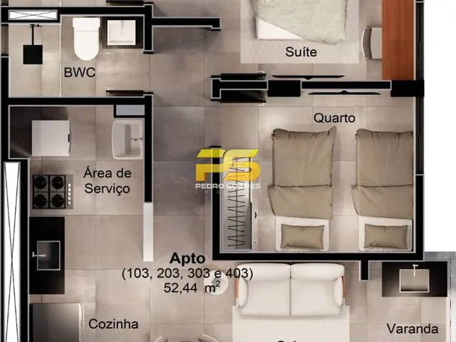 Imagem 13: APARTAMENTOS DE 02 E 03 QUARTOS A VENDA EM INTERMARES, CABEDELO - PB