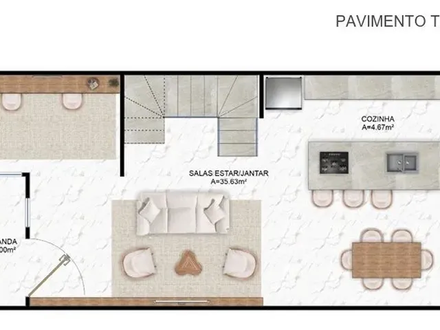 Imagem 7: Excelente lançamento de casas duplex no bairro Pires Façanhao no Eusébio