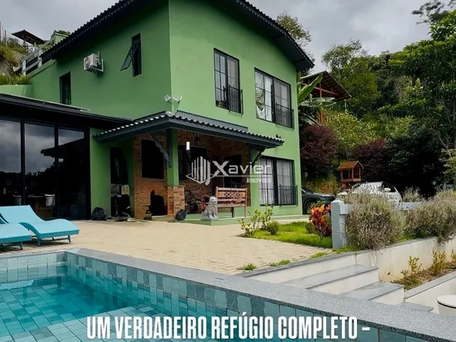 Imagem: Casa Duplex com Chalé, Piscina, Lago e