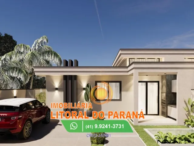 Imagem 1: Casa Nova - 3 Quartos - Piscina - Pontal do Paraná