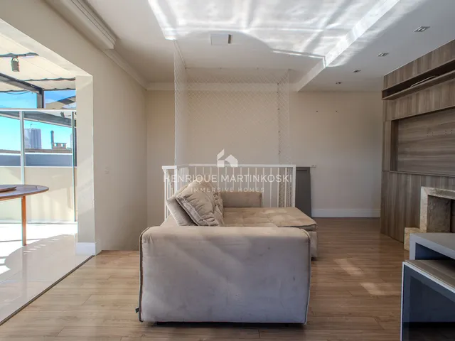 Imagem 14: Cobertura Duplex à Venda no Ecoville com Terraço Gourmet e Vista para Bosque