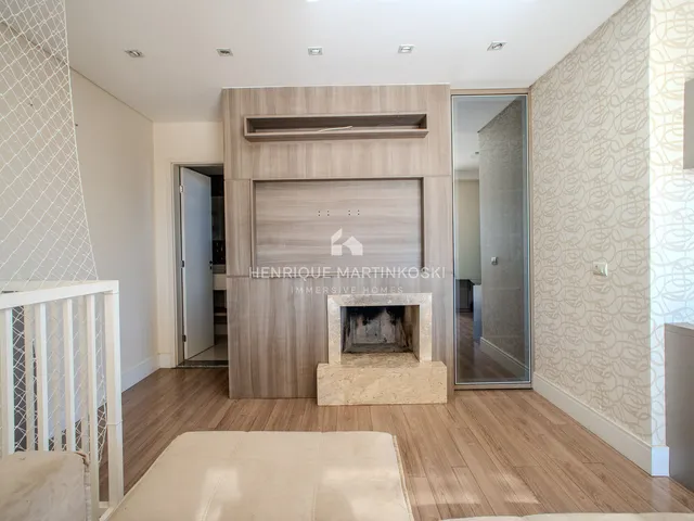 Imagem 6: Cobertura Duplex à Venda no Ecoville com Terraço Gourmet e Vista para Bosque