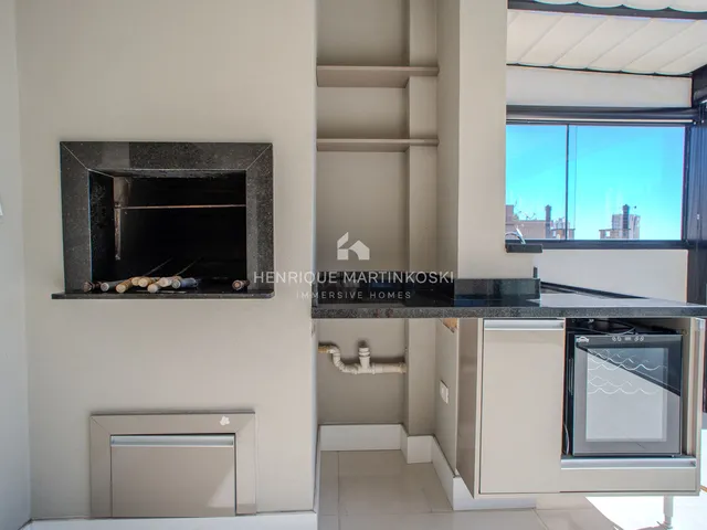 Imagem 13: Cobertura Duplex à Venda no Ecoville com Terraço Gourmet e Vista para Bosque