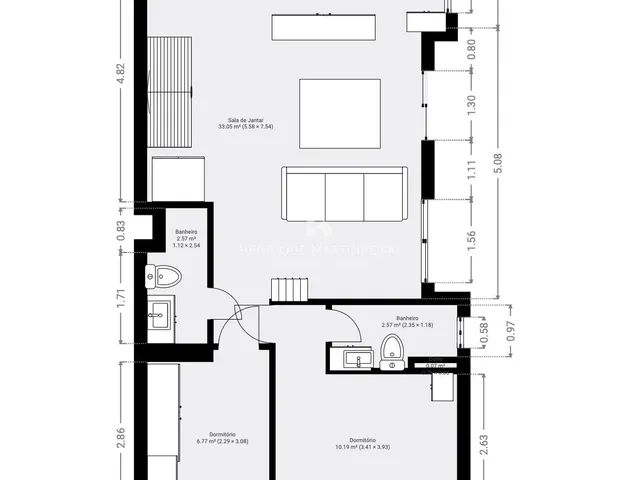 Imagem 4: Cobertura Duplex à Venda no Ecoville com Terraço Gourmet e Vista para Bosque
