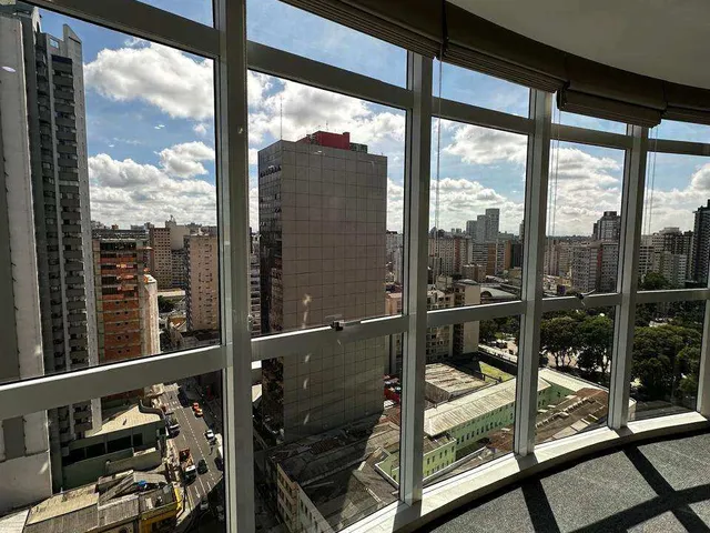 Imagem 5: Laje corporativa no Batel/Centro de Curitiba com 380m² no último andar do New Concept
