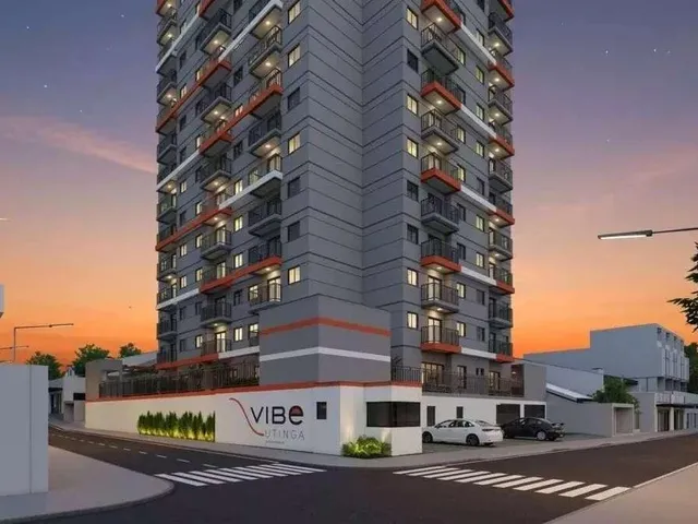 Imagem: O apartamento possui 2 Dormitórios, 1 Banheiro, 1 Vaga na