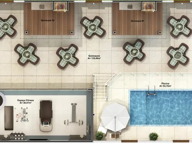 Imagem 2: City Towers Apartamento com 4 dormitórios