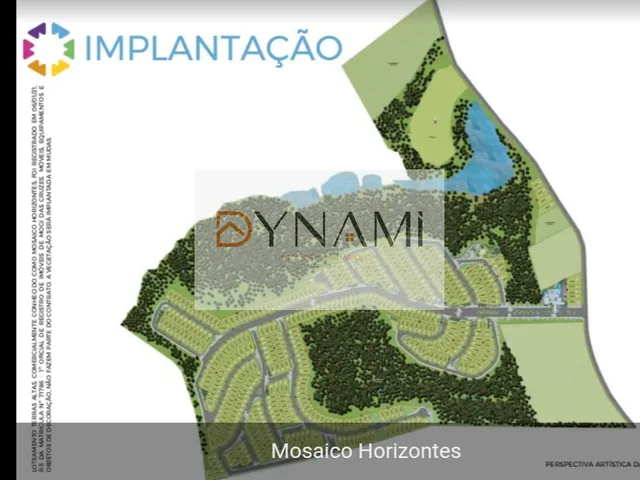 Imagem 12: Lote de 338m² em excelente localização no Condomínio Mosaico Horizontes