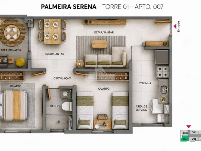 Imagem 13: Mrv- Palmeira Serena- 1101 Sul