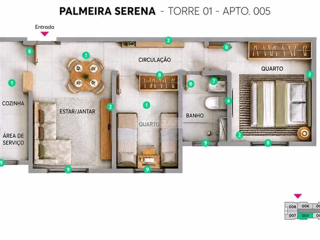 Imagem 5: Mrv- Palmeira Serena- 1101 Sul