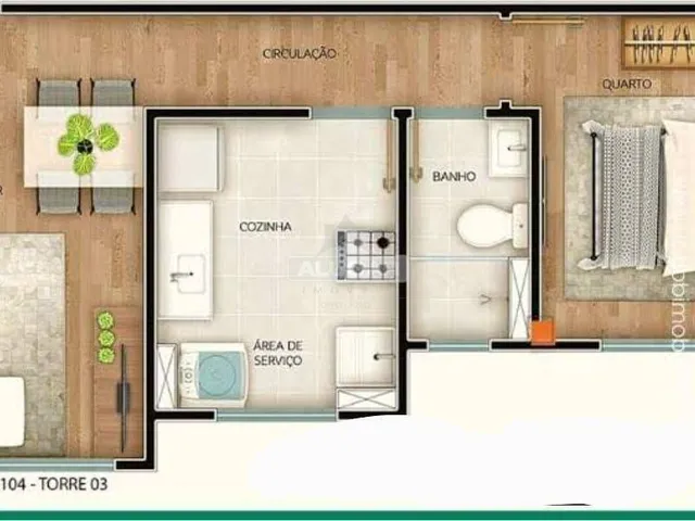 Imagem 2: Mrv- Palmeira Serena- 1101 Sul