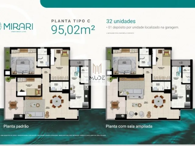 Imagem 6: MIRARI Urban Beach Living em Patamares - Apartamentos Vista Mar de 95,02 m² a 118,89