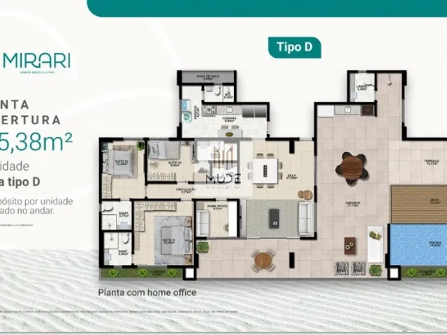 Imagem 9: MIRARI Urban Beach Living em Patamares - Apartamentos Vista Mar de 95,02 m² a 118,89